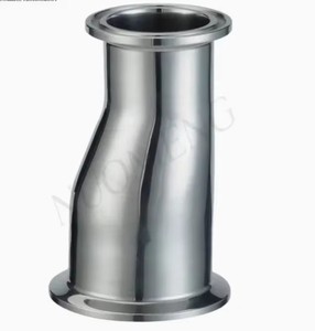 SS316L ASME BPE 3/4 "x1/2" 至6 "x4" 短型/长型DT-4.1.3-3偏心异径管，用于管件塑料三夹 - Product Image 1