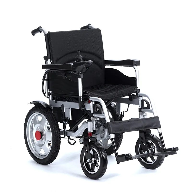 Amazon sıcak satış yüksek kaliteli katlanır hafif güç tekerlekli sandalye taşınabilir yüksek kaliteli elektrikli tekerlekli sandalye