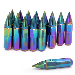 Addco-20 cái/bộ m12x1.25/M12x1.5 blox JDM phong cách nhôm mở rộng Tuner bánh xe <span class=keywords><strong>Lug</strong></span> <span class=keywords><strong>Nuts</strong></span> với <span class=keywords><strong>Spike</strong></span> cho bánh xe vành 550nspk - Product Image 1