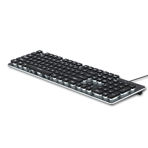 Membrana de juegos RGB para tableta, teclado silencioso con cable y llave iluminada con Chocolate para ordenador, Windows y PC
