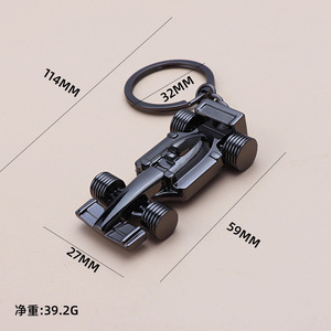 2025创意多色仿真锌合金汽车模型吊坠吉普吊坠钥匙扣 - Product Image 2