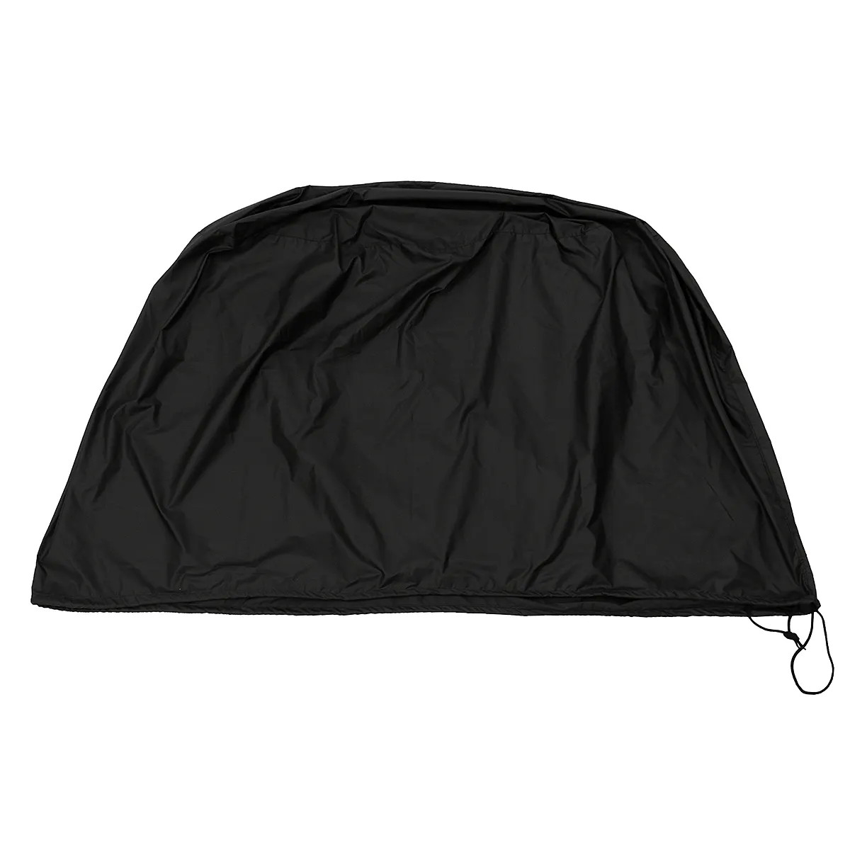 small weatherproof black round barbecue gas grill cover anti-uv wood pellet outdoor heavy duty bbq grill cover for barbecue