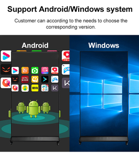 Напольная подставка Lcd Digital Signage 43 магазин сенсорный экран Android вертикальный рекламный дисплей - Product Image 6