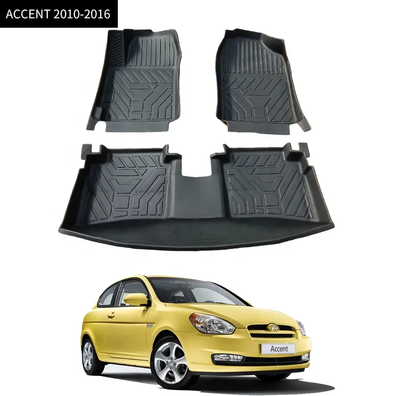 China Factory Hot Selas Accessoires de voiture Tapis de voiture 100% TPE Tapis de sol de voiture Utilisation pour COROLLA ACCENT TEPEE au Maroc