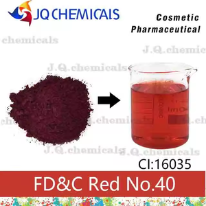 สีย้อมที่ละลายน้ำได้สี FD & C สีแดง40 CI 16035 allura Red สำหรับสีผสมอาหารเครื่องสำอาง - Product Image 5