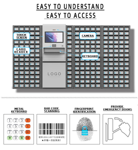 Armadietto per il tracciamento del codice elettronico armadietto per pacchi Android WIFI telecomando per la consegna dei pacchi in più lingue - Product Image 5