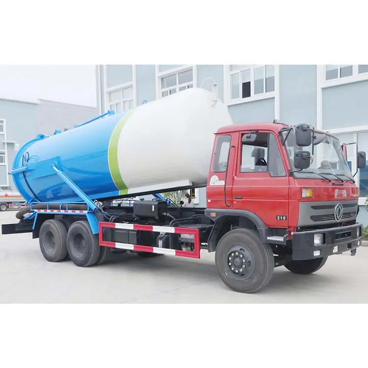 Cheaper Price Waster Water Treatment Truck with 12000L Vacuum Sewage Tank and Pump 12cbm Toilet septic Transport Vehicle