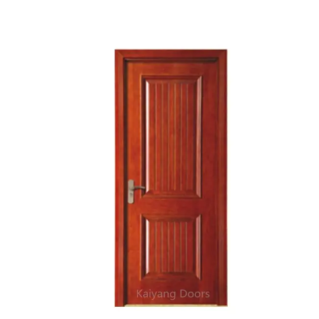 Modelos de diseño de tallado de puerta principal de madera de teca sólida de lujo