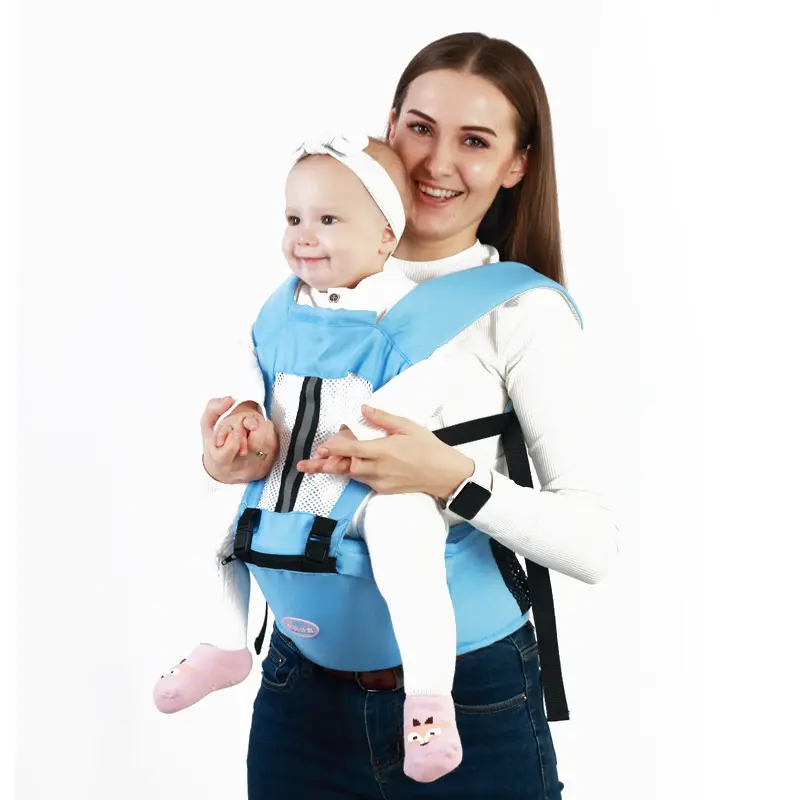 Portabebés ergonómico 3 en 1 de 0 a 36 meses, portabebés ergonómico de canguro frontal, eslinga envolvente para bebé