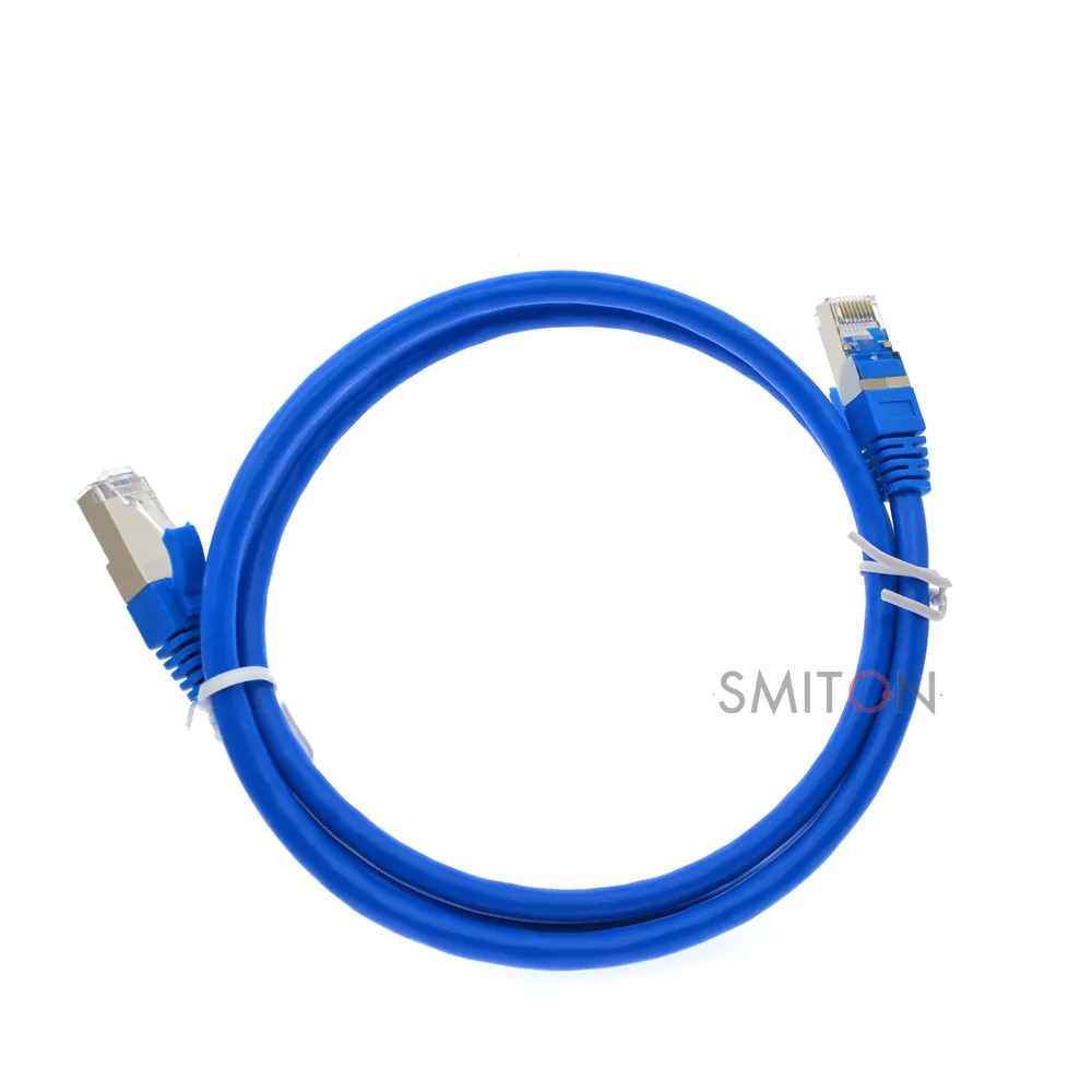 כבל רשת CAT6 Ethernet עגול RJ45 כבל תיקון CAT6 כבל תיקון