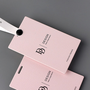 Wholesale Luxury Garment Swing <strong>Tags</strong> Clothes <strong>Tag</strong> With <strong>Custom</strong> Logo Paper <strong>Hang</strong> <strong>Tags</strong> With <strong>String</strong> for Clothing Own Logo - Product Image 2