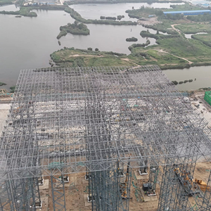 The Tallest Steel <strong>Structure</strong> Cold Storage in Asia Galvanized Steel Roof Space Frame <strong>Structure</strong> - Product Image 2
