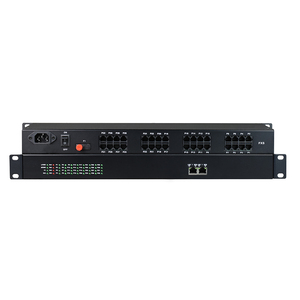 Voice mux 32 POTS rj11から2つのイーサネットポートを備えた光ファイバーpcmマルチプレクサー - Product Image 1