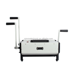 Custom SW2500A 2-in-1 Strip Comb Book Binder Manual Wire Perfect <strong>Binding</strong> Machine for Office 25 Sheets Capacity - Product Image 4