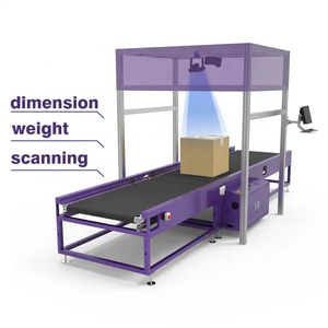 Transportador de clasificación 3D personalizable inteligente, sistema DWS de escaneo de pesaje de medición para distribución en almacén - Product Image 3
