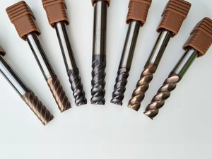 Nhà Máy bán hàng trực tiếp 5 Flutes kết thúc vuông <span class=keywords><strong>Mills</strong></span> phay Cutter - Product Image 4