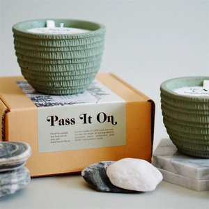 <strong>Light</strong> <strong>It</strong> <strong>up</strong> Gift Set Recyclable Candles Burning to Form a Flowerpot for Candle Making Kits - Product Image 2