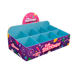 Stationery Cardboard Countertop <strong>Display</strong> Custom Printing Paper Tabletop <strong>Display</strong> <strong>Box</strong> <strong>for</strong> Supermarket Retail - Product Image 2
