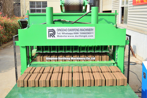 Hydraulic <strong>Interlocking</strong> Cement Red Mud Compressed Earth <strong>Block</strong> Brick Moulding Machines DF10-10 Red Brick Machine Making Automatic - Product Image 4