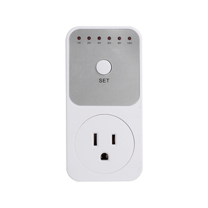 EU AU US UK FR BR LED Count Down Digital Socket <strong>Timer</strong> Manual Plug - Product Image 5