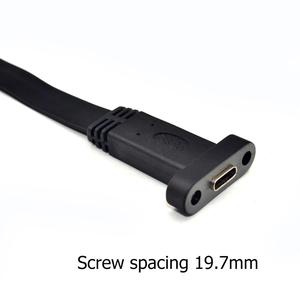 USB 3.1 Front Panel <strong>Header</strong> <strong>Type</strong> E Male to USB-<strong>C</strong> <strong>Type</strong> <strong>C</strong> Female Expansion Cable 30cm Computer Motherboard Connector Wire Cord Line