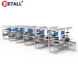 Detall- <strong>Computer</strong> Tablet Electronics <strong>Assembly</strong> Production Line ESD Workbench <strong>Assembly</strong> Line Table - Product Image 4