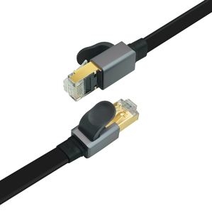 Cat-8 Flat RJ45 Computer Internet LAN rete Ethernet Patch cavo cavo 40Gbps 2000MHz Cat7/Cat6/Cat5 Cat8 cavo Ethernet - Product Image 1