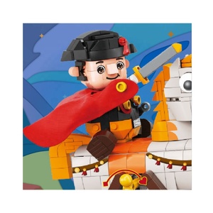 Cute Cartoon Character Building Block Set Small Particle Napoleon Clowns Model Educational <strong>Trojan</strong> Horse <strong>Toy</strong> for Kids Block Gifts - Product Image 4