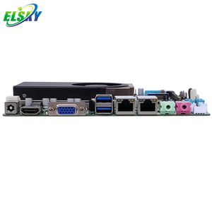 ELSKY QM9850 8th Core I5 I5-8250u procesador Quad Core 2LAN 6COM GPIO EDP DP LVDS 1HDMI VGA placa base con ventilador Intel - Product Image 4