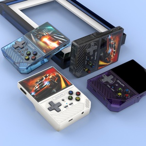 Açık kaynak D008 taşınabilir Retro Arcade oyun konsolu nostaljik 3D çift sistem 64GB bellek IPS ekran el Video oyunları hediye - Product Image 5