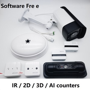 Sistema de conteo de personas inalámbrico para tienda de ropa, Sensor de conteo de clientes, contador de visitantes de tráfico humano, contador de personas infrarrojo - Product Image 2