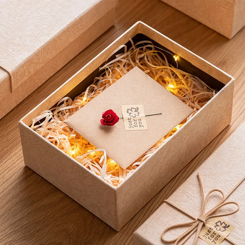 Бумажная коробка для упаковки ювелирных изделий