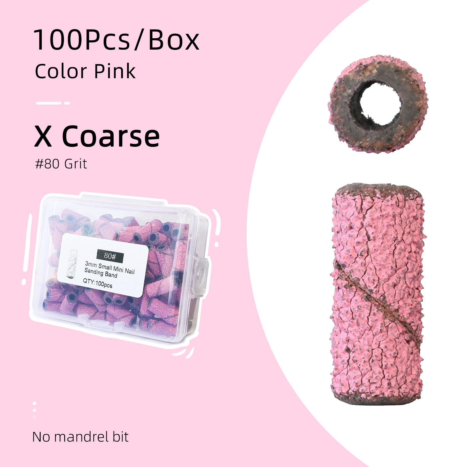 Pink 80(100PCS)
