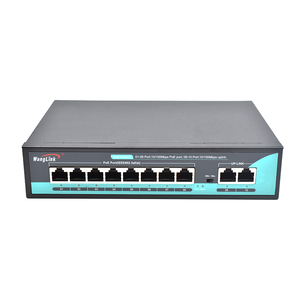 Wanglink PoE Network <strong>Switch</strong> 8 10/100Mbps PoE Ports 2 FE RJ45 Uplink PoE <strong>Switch</strong> AI with VLAN/Extend 250-Meter - Product Image 2
