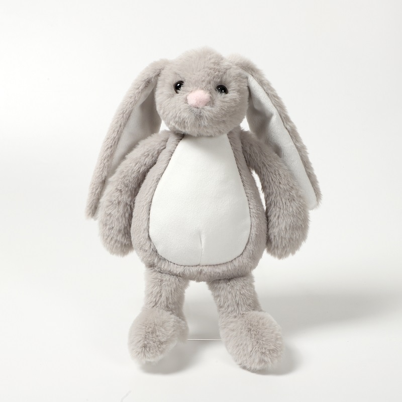 Gray with white belly