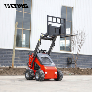 LTMG Brand New <strong>Mini</strong> <strong>Loaders</strong> Machine 260kg Wheel Small Skid Steer <strong>Loader</strong> <strong>with</strong> Pallet <strong>Fork</strong>