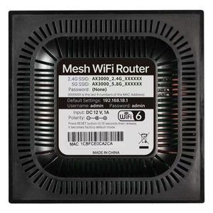 Jue Hong WiFi6 3000Mbps MESH Router Home <strong>Dual</strong>-Band Whole-House Coverage Intelligent <strong>Distributed</strong> 10/100/1000Mbps Network Router - Product Image 4