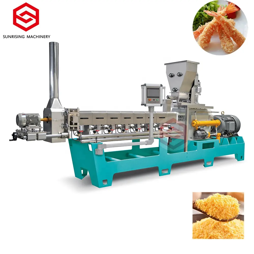 Linha De Produção Automática Multi-Funcional Breadcrumb Making Machine Panko Bread Migalhas Máquina