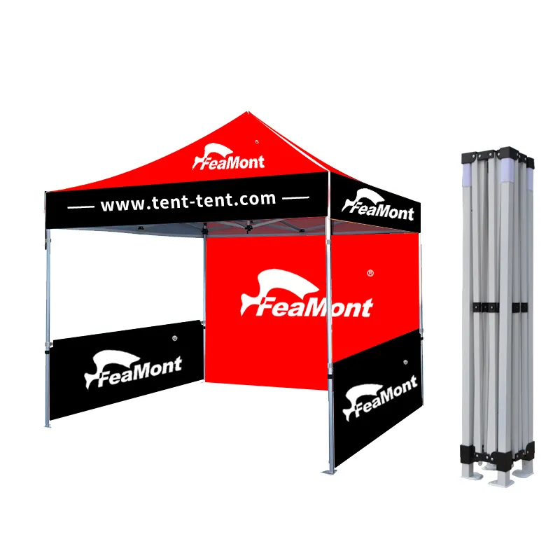 FEAMONT Aleación de aluminio o acero 3x3M Publicidad dosel carpa pop up gazebo