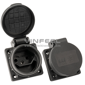 SN 441011 10A Water Proof Swiss Type <strong>Socket</strong> - Product Image 1