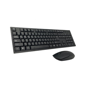 Combo de teclado y ratón portátil para ordenador de oficina, inalámbrico, OEM 2,4G, para ordenador portátil, escritorio, disponible en stock - Product Image 2
