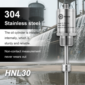 HF-Resistant Level <strong>Sensor</strong> | PFA Encapsulated | &plusmn;0.05% Accuracy | Flange/Thread Mount W/ <strong>Analog</strong>+Digital <strong>Output</strong> - Product Image 2