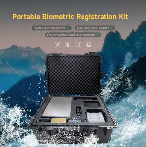 Hfsecurity không thấm nước tùy chỉnh 4 4 2 Máy quét dấu vân tay Iris máy tính xách tay sinh trắc học đăng ký Bộ dụng cụ - Product Image 6