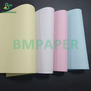 65gsm 75gsm CF CB蓝色粉色黄色无碳复印纸21.6 * 27.9厘米Ream和盒装 - Product Image 4