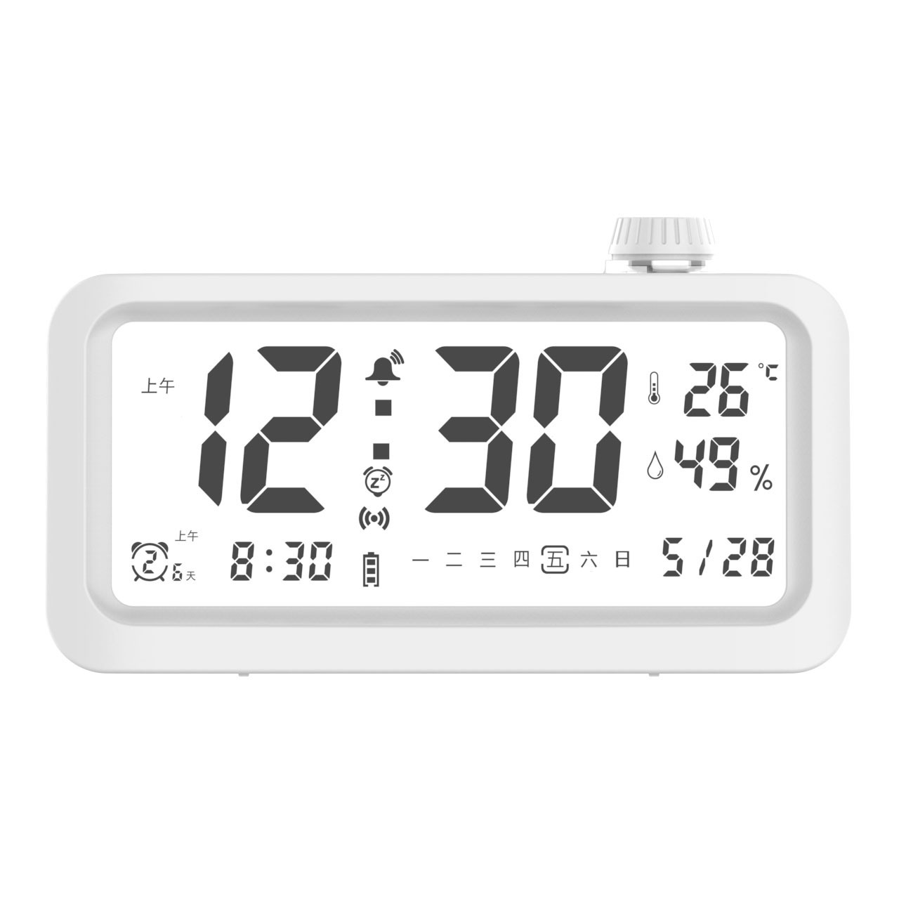 สีขาว --- พลังงานแบตเตอรี่