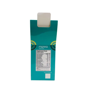 Caja de embalaje de tira de rasgado autolista personalizada Pantalla de cono de papel completo caja de mostrador de venta al por menor promoción en relieve para botellas completas - Product Image 5