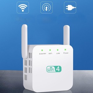 300Mbps WiFi扩展器，适用于家庭2.4G信号增强器和范围扩展器，易于设置稳定的无线覆盖范围 - Product Image 3