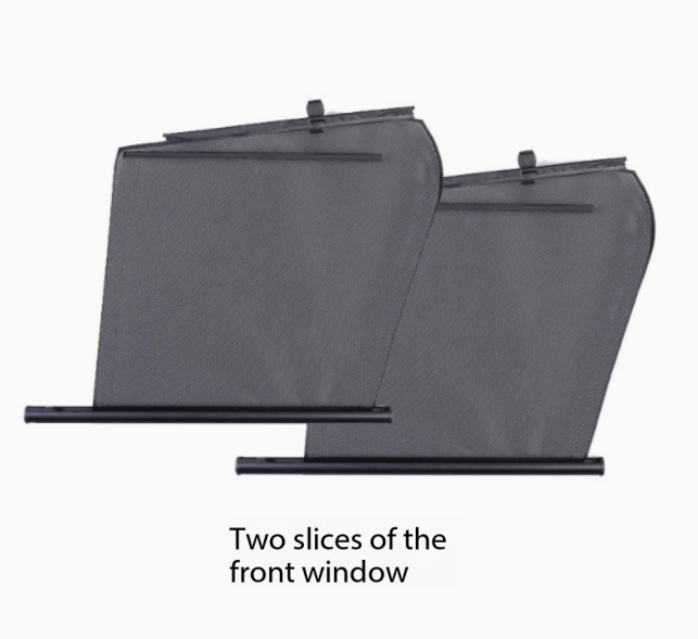 Front side windows 2 pieces