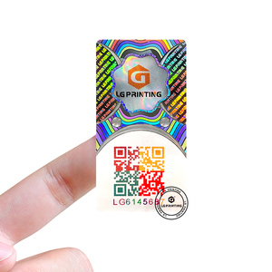 Design gratuito adesivo ologramma colorato codice QR stampa etichetta codice qr - Product Image 1