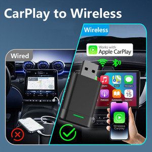 Nhà máy trực tiếp không dây Carplay <span class=keywords><strong>Box</strong></span> cho <span class=keywords><strong>Android</strong></span> Auto xe kết nối 2-in-1 không dây Carplay - Product Image 2